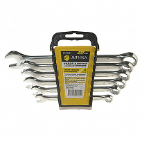 Набор ключей комбинированных 8-17мм холдер 6 предметов (Chrome vanadium) PRO ЭВРИКА